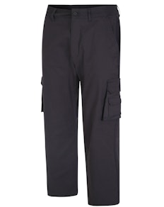 Bigdude Multi Pocket Cargo Trousers Charcoal